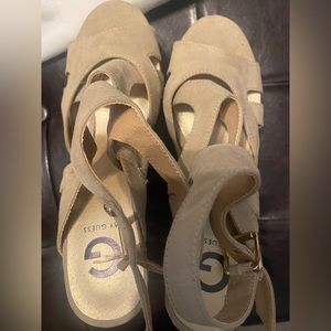 Womens wedge sandal G by GUESS. NEVER BEEN WORN